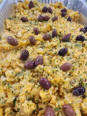 Catered dish for an event by HF.